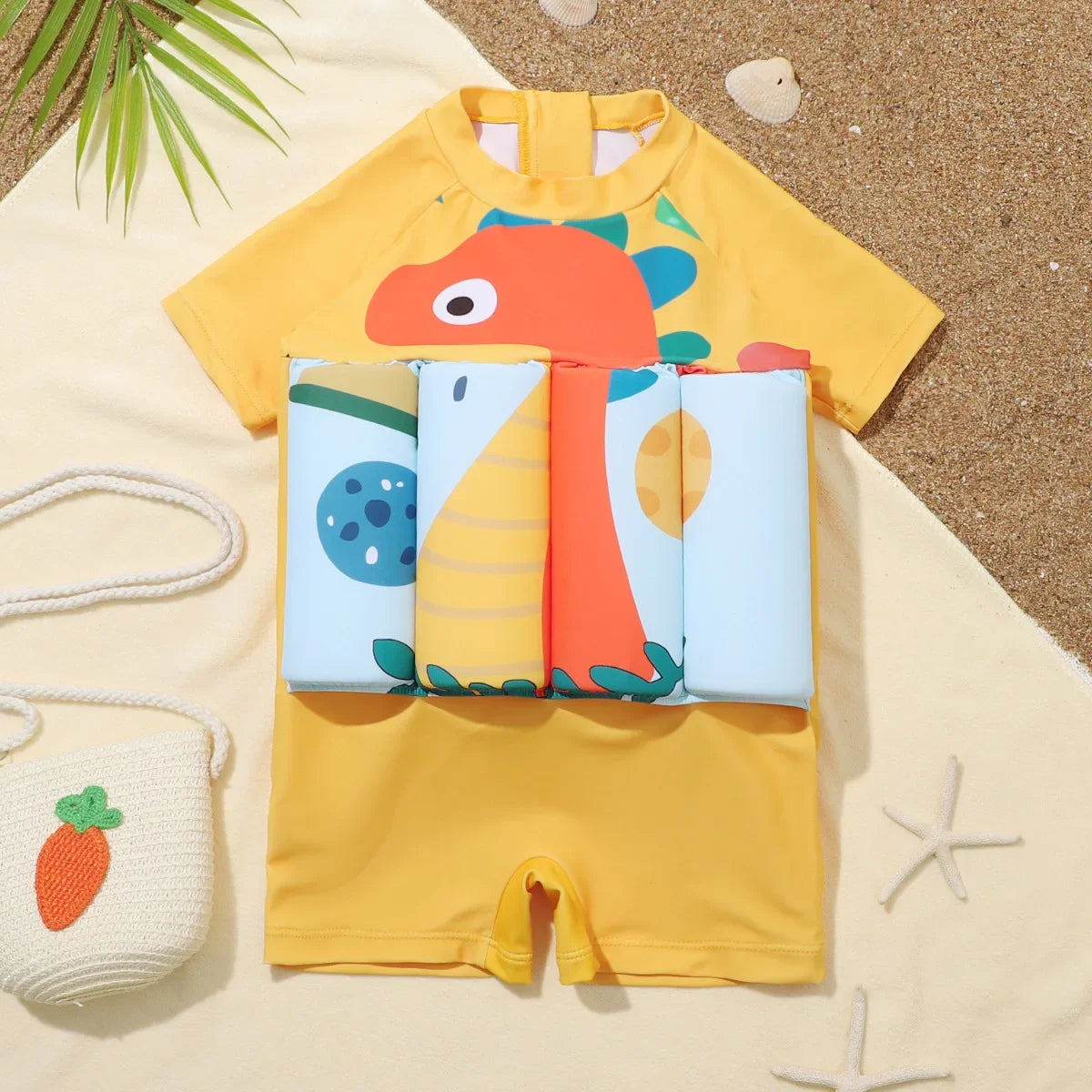 Estampa Dino Amarelo