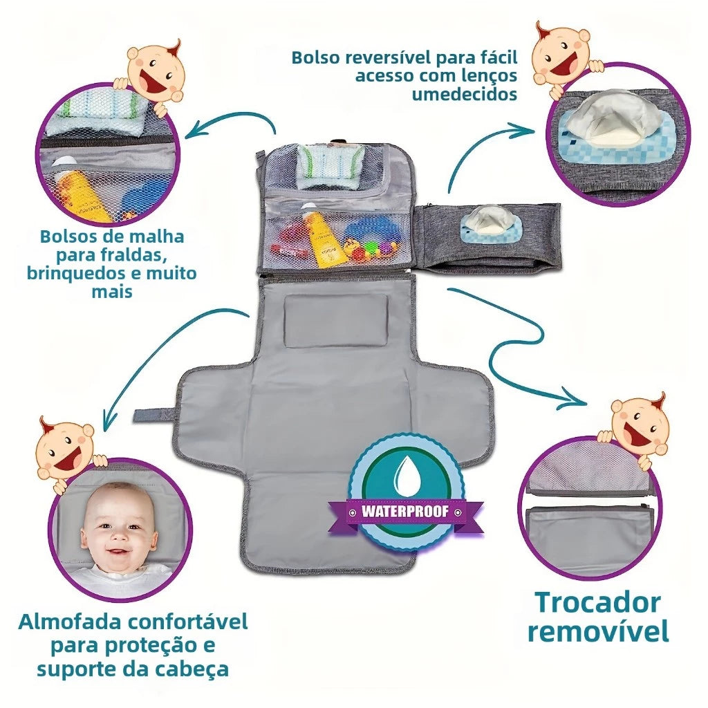 Trocador BabyCare Premium